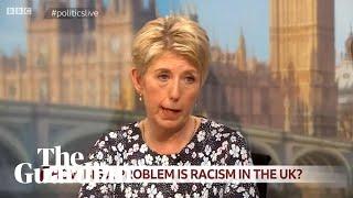 Angela Smith appears to describe people with funny tinge in racism debate