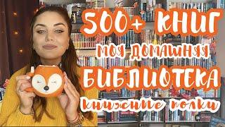  МОИ КНИЖНЫЕ ПОЛКИ 2024 книжный шкаф500+ книг