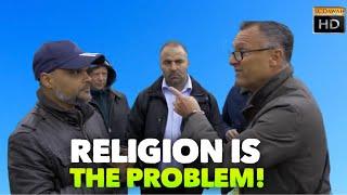 Religion is the problem Hashim Vs Atheist Speakers Corner