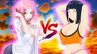 Naruto Characters  Sakura vs Hinata