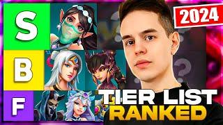 Paladins Ranked Tier List 2024 Un meta POCO balanceado