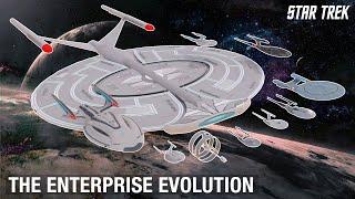 Star Trek  The Evolution of the USS Enterprise A-J