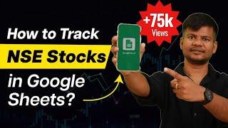 How to track NSE Stocks on Google Sheets?  Real-time Stock Price  Google Finance  Trade Brains