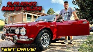 Torniamo negli anni 70 e godiamoci questa Alfa 2000 GT Veloce dopo il restauro