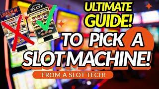 How to Pick a Slot Machine  ULTIMATE GUIDE ⭐️ From a Slot Tech WIN MORE JACKPOTS on slots 