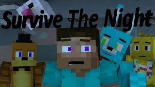 Survive The Night FULL MINECRAFT ANIMATION