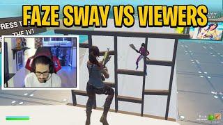 FaZe Sway VS Viewers 1v1 Buildfights