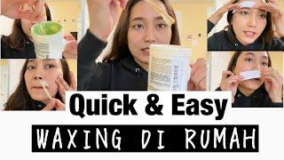 WAXING DI RUMAH FULL TUTORIAL  BAHASA #dirumahaja  IRMAY