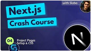 Project Pages Setup & CSS - Next.js 14 Course Tutorial #4