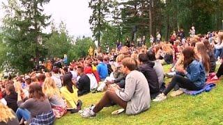 Raw Norway Camp that Saw Teen Massacre Reopens
