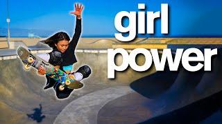 Skateboarder is Worlds Youngest Olympian  Sky Brown