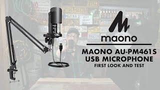 Maono AU-PM461S  First Look and Test