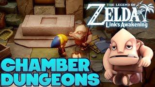 Zelda Links Awakening 100% Walkthrough Switch Part 21 - Dampes Chamber Dungeon Rewards