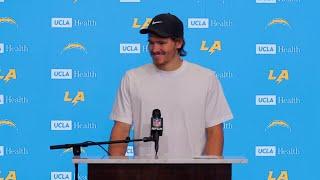 Justin Herbert Postgame Press Conference vs Saints  LA Chargers