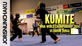 Joris van den Berg VS Davon Durga fight 01 Nunchaku Kumite 2024