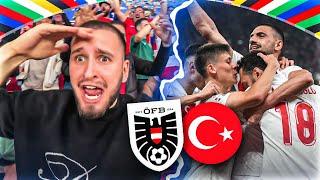 TÜRKEI macht das UNMÖGLICHE MÖGLICH  Österreich Vs. Türkei Stadionvlog 