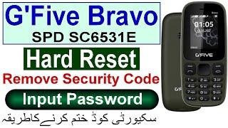 Unlock GFive Bravo SP6531E Input Password Gfive Bravo Security Code Read By Tahir Gul