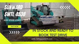 SUNWARD SWTL 4538 Skid Steer Loader In Stock Video