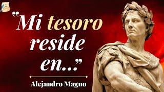 Citas celebres del Líder Militar Alejandro Magno I Frases y Citas sabias