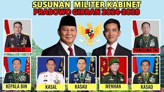 PRABOWO BIKIN INDONESIA SEMAKIN DISEGANI  Prediksi Susunan Militer Kabinet Prabowo Gibran 2024-2029