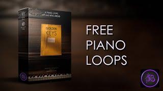 Free Piano Loop Kit - Golden Keys -  10 Royalty free loops  by Purple Beatz