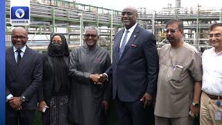 NBA Visits Dangote Petrochemical Refinery Plant In Lagos Full Video