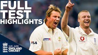 England Win By 2 Runs In An All Time Classic  England v Australia Full Test HIGHLIGHTS - 2005 Ashes