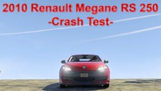 GTA 5 - 2010 Renault Megane RS 250 MOD - Crash Test