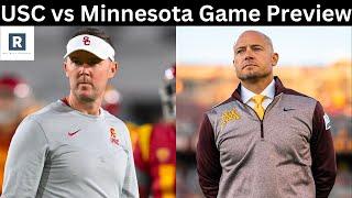 USC vs Minnesota Game Preview  College Football Game Predictions