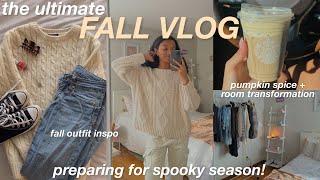 THE ULTIMATE FALL VLOG preparing for fall shopping + what i’m wearing this fall