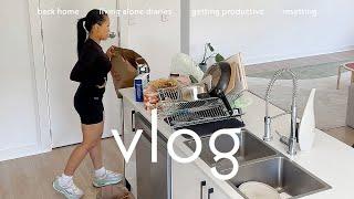 vlog  living alone in my late 20s productive days at home reset routine