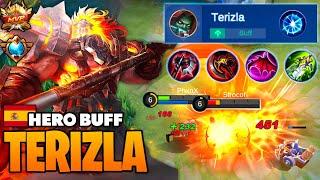 THE NEXT META NEW BUFFED TERIZLA GAMEPLAY - Build Pro Player Terizla - Mobile Legends MLBB