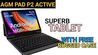 AGM PAD P2 ACTIVE - Rugged Tablet with FREE Rugged Protective Case