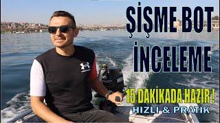 ŞİŞME BOT İNCELEME ? HALİÇTE ŞİŞME BOT İLE GEZDİK TAKILDIK inflatable boat review Istanbul