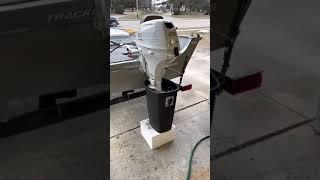 2022 Suzuki Outboard 20HP in White Unboxing and First Start Up
