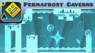 Geometry Dash - Permafrost Caverns 3 Coins Easy Demon - by ancientanubis
