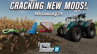 CRACKING FENDT GEN 7 & MUCH MORE  FS22  NEW MODS Review Farming Simulator 22  PS5  9th Jan 24