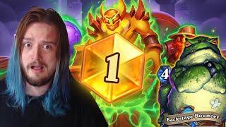 This Rank 1 Legend Deck WILL DOMINATE AFTER NERFS...  The BEST Nostalgia Shaman in Hearthstone