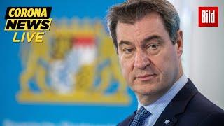  Ministerpräsident Markus Söder zur Corona-Lage in Bayern  Corona-Update