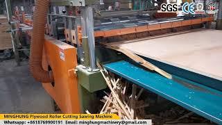 MINGHUNG Plywood Roller Cutting Machine Line