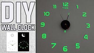 DIY Wall Clock Assembly And Installation  Step By Step