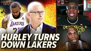 Unc & Ocho react to Dan Hurley declining Lakers head coaching offer to stay at UConn  Nightcap
