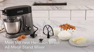 Stand Mixer  Hamilton Beach® Professional  All-Metal Stand Mixer 63240
