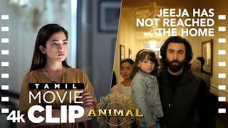 ANIMAL TAMIL SCENE #8 Jeeja Has Not Reached the Home Meets Father  Ranbir K Anil K Sandeep V