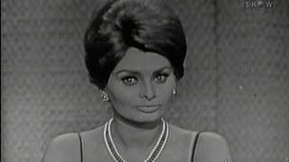 Whats My Line? - Sophia Loren Johnny Carson panel May 28 1961