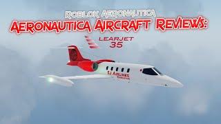 Aeronautica Aircraft Reviews Learjet 35  Roblox Aeronautica