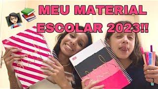 MEU MATERIAL ESCOLAR 2023