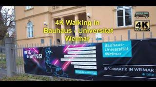 4K Walking in Bauhaus - Universitat Weimar #X