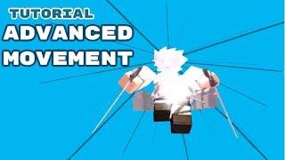 TUTORIAL #2  Advanced Movement  AOTDownfall  ROBLOX  ZEROBAKI