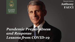 Anthony Fauci - Pandemic Preparedness and Response Lessons from COVID-19